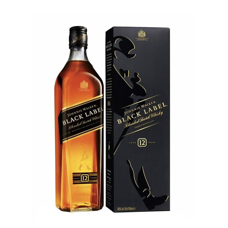Whisky Johnnie Walker Black Label 1 L Unidad
