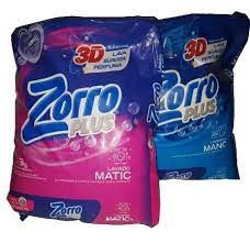 Jabon en polvo Zorro Plus 3kg