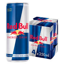 Energizante Red Bull Pack 250 ml x 4 Unidad